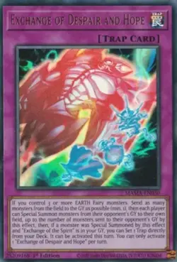 Exchange of Despair and Hope - MAMA-EN030 - Ultra Rare - 1st Edition - Lightly P - Image 1