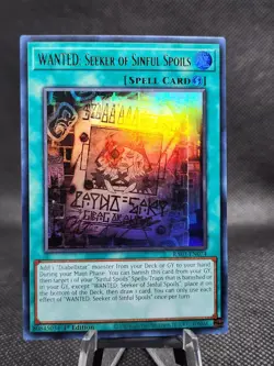 Yugioh! WANTED: Seeker Of Sinful Spoils - RA03-EN074 - Ultra Rare - Image 1