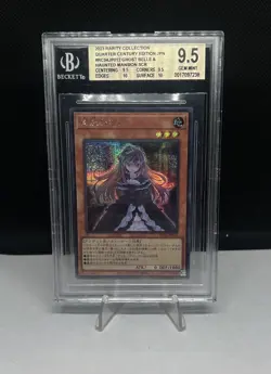 Ghost Belle & Haunted Mansion RC04-JP012 Secret Rare Yugioh Japanese BGS 9.5 - Image 3