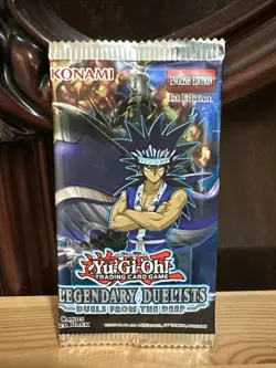 1x YuGiOh Legendary Duelists Duels From The Deep 1st First Edition Booster Pack - Image 1