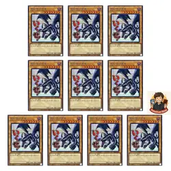 10 Card Red-Eyes Black Dragon - Secret Rare LPST-JP004 - YuGiOh Japanese OCG - Image 1