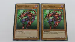 2x SKULL STALKER MONSTER 1ST EDITION LCJW-EN017 COMMON YUGIOH NM - Image 1