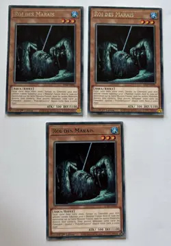 Yu-Gi-Oh - LOT 3x ROI DES MARAIS - JUSH-FR046 - Rare - NM/M - Image 1
