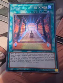 MZTM-EN006 Treasures of the Kings Secret Rare 1st Ed YuGiOh - Image 1