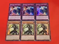 3x Dark Magician The Magician Of Black Magic 3x Dark Magic Mirror Force | YuGiOh - Image 1
