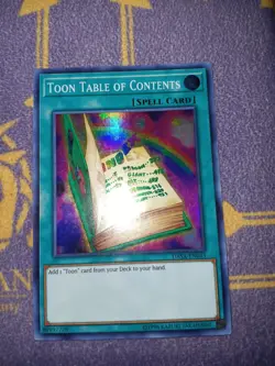 1x Toon Table of Contents DASA-EN043 Super Rare VLP - Image 1