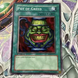 Pot of Greed - SD2-EN017 - Common - 1st Edition- LP - Image 1