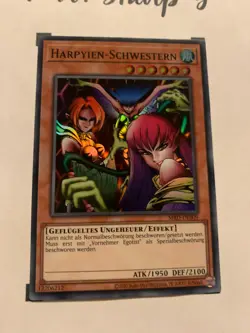 HARPYIEN-SCHWESTERN - MRD-DE009 DEUTSCH Yu-Gi-Oh! CARD SUPER RARE HOLO KONAMI TC - Image 5