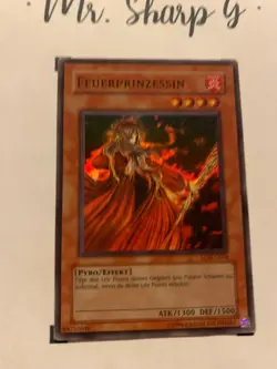 FEUERPRINZESSIN - LON-G034 ENGLISH Yu-Gi-Oh! CARD SPER RARE HOLO KONAMI TCG OCG - Image 5