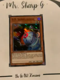 D.D. SPAHFLUGZEUG - IOC-DE012 DEUTSCH Yu-Gi-Oh! CARD SUPER RARE HOLO KONAMI TCG - Image 2