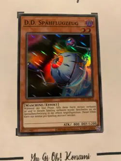 D.D. SPAHFLUGZEUG - IOC-DE012 DEUTSCH Yu-Gi-Oh! CARD SUPER RARE HOLO KONAMI TCG - Image 4