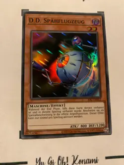 D.D. SPAHFLUGZEUG - IOC-DE012 DEUTSCH Yu-Gi-Oh! CARD SUPER RARE HOLO KONAMI TCG - Image 5