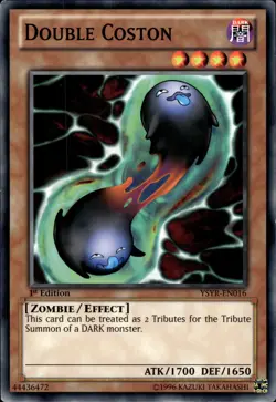 Double Coston - 1st Edition YSYR-EN016 - LP - YuGiOh - Image 1