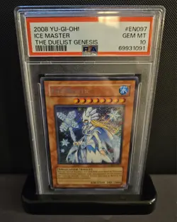 PSA 10 - Yu-Gi-Oh! Ice Master - TDGS-EN097 - Gem Mint - Secret Rare - Image 1