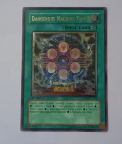 Dangerous Machine Type-6 LODT-EN096 (Ultimate Rare, 1st Ed, Excellent) Yugioh - Image 1