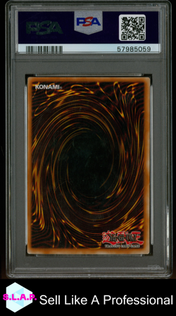 ANCIENT GEAR GOLEM TLM-ULTIMATE RARE- DE YU-GI-OH THE LOST MILLENNIUM 2005 PSA 9 - Image 2