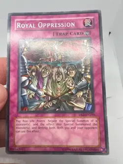 2x Royal Oppression Rare DB2-EN200 Dark Beginning 2 Unlimited MP - Image 2