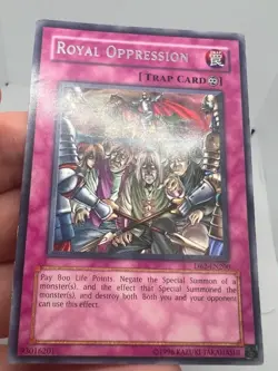 2x Royal Oppression Rare DB2-EN200 Dark Beginning 2 Unlimited MP - Image 4