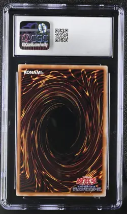 Yugioh Card Tri-Horned Dragon Ultra Rare Original Layout Tokyo Dome CGC 8.5 - Image 2