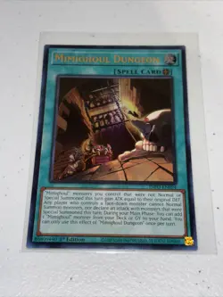 Yugioh - Mimighoul Dungeon INFO-EN094 1st Edition Ultra Rare NM/M Condition - Image 1