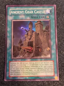 Ancient Gear Castle SOI-EN047 - 1st Edition - NM - Super Rare - Image 1