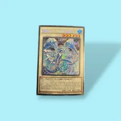 Yugioh! Brionac, The Magical Ice Dragon BLTR-EN004 Secret Rare Mint Condition!! - Image 2