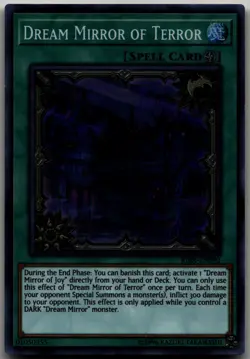 Dream Mirror of Terror Super Rare Rising Rampage RIRA-EN090 LP - Image 1