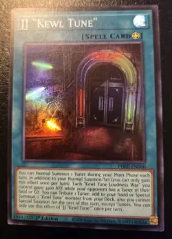JJ "Kewl Tune" PHRE-EN040 1st Edition Super Rare Phantom Revenge Yu-Gi-Oh! TCG - Image 1