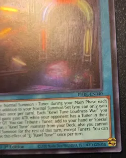 JJ "Kewl Tune" PHRE-EN040 1st Edition Super Rare Phantom Revenge Yu-Gi-Oh! TCG - Image 5