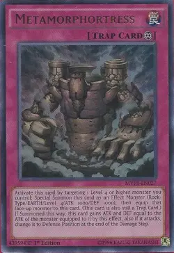 Metamorphortress - MVP1-EN027 - Ultra Rare - 1st Edition - Lightly Played - Image 1