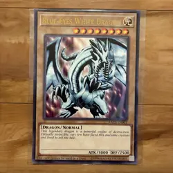 YuGiOh Blue Eyes White Dragon KACB-EN001 Promo Jumbo Card Kaiba Konami - Image 1