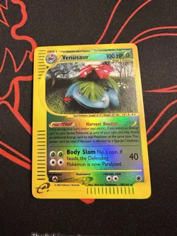 Pokemon TCG Venusaur Expedition Base Set, Reverse Holo Rare Card 30/165 - Image 1