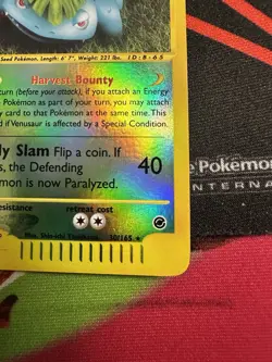 Pokemon TCG Venusaur Expedition Base Set, Reverse Holo Rare Card 30/165 - Image 4