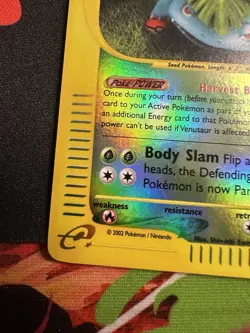 Pokemon TCG Venusaur Expedition Base Set, Reverse Holo Rare Card 30/165 - Image 5