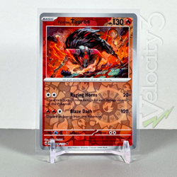 Pokemon TCG Card - Paldean Tauros 28/193 Reverse Holo | 2023 Paldea Evolved - Image 1