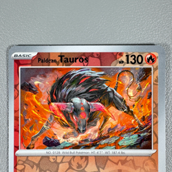 Pokemon TCG Card - Paldean Tauros 28/193 Reverse Holo | 2023 Paldea Evolved - Image 3