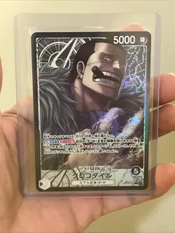 Crocodile L OP14-079 Parallel The Azure Sea's Seven One Piece Card Game Japanese - Image 1