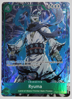 Ryuma OP06-036 Alt Art PRB-01 Premium The Best One Piece Card English LP - Image 1