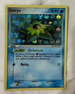 Pokemon Card - Staryu - Ex Hidden Legends - Reverse Holo - 75/101 - LP - Image 1