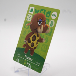 Tucker | #261 | Animal Crossing Amiibo Card | NA Ver | Authentic | Great Cond - Image 2
