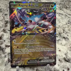 Pokemon Raging Bolt ex 145 SV: Scarlet & Violet Promo Cards Holo 🔥 - Image 2