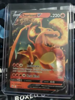 Pokemon TCG Charizard V Crown Zenith Holo Ultra Rare Card 018/159 - Image 2