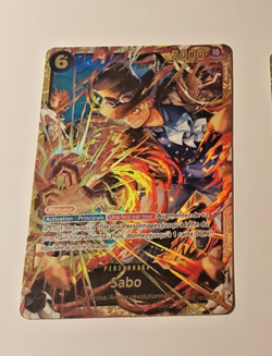 One Piece Card Game Carte Holo Sabo OP13-120 FR Mint - Image 1
