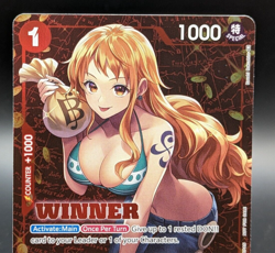 Nami ST01-007 Winner Promo One Piece Tournament Prize Trophy Card - Image 2