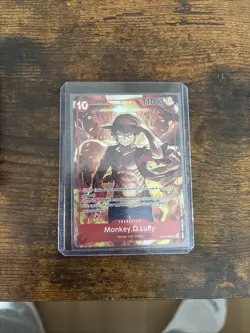 Monkey.D.Luffy (Treasure Booster Set) ST10-006 One Piece Promotion Cards Foil - Image 1