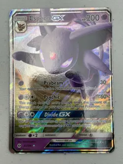 Espeon GX - 61/149 - Ultra Rare - Sun & Moon - Pokemon Card - MP - Image 1