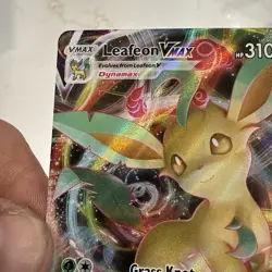 Leafeon VMAX-008/203 SWSH07: Evolving Skies Pokemon Card Grass Type - Image 3