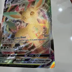 Leafeon VMAX-008/203 SWSH07: Evolving Skies Pokemon Card Grass Type - Image 5