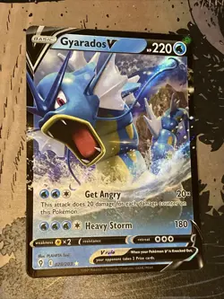 Gyarados V 028/203 Evolving Skies Ultra Rare Holo Pokemon Card TCG Near Mint - Image 2