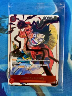 One Piece Card Game 3rd Anniversary Event Winner Pack (ST01-012 Monkey.D.Luffy) - Image 1